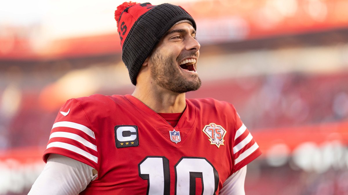 Jimmy Garoppolo says Trey Lance's 49ers arrival was 'awkward'