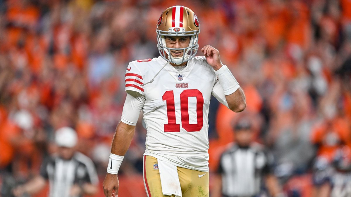 Jimmy Garoppolo 'cool' with Kyle Shanahan, downplays viral lip-reading clip  – NBC Sports Bay Area & California