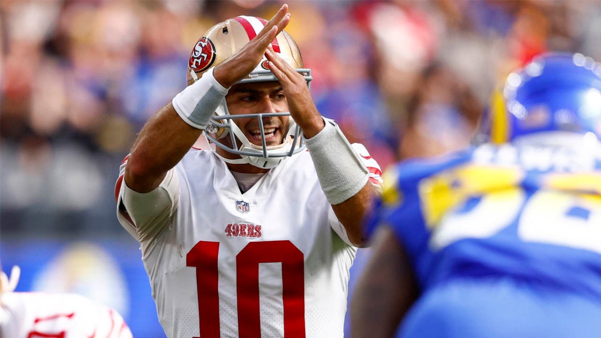 Jimmy Garoppolo throws four touchdowns in 49ers' blowout win: 'Today was  probably our best full game we put together'