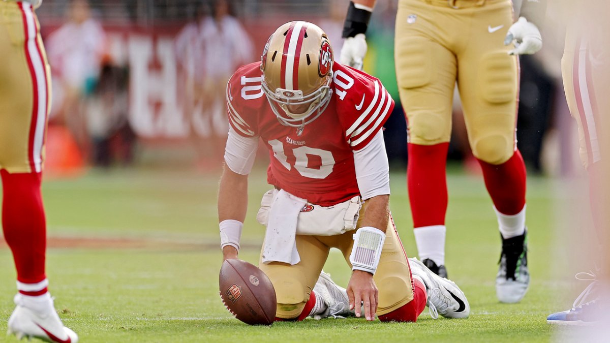 49ers' Jimmy Garoppolo Out for Season With Broken Left Foot – NBC Bay Area