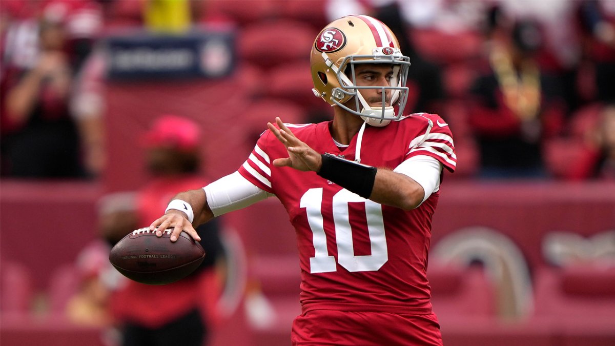 5 prospects 49ers target if Commanders trade Round 1 pick for Garoppolo