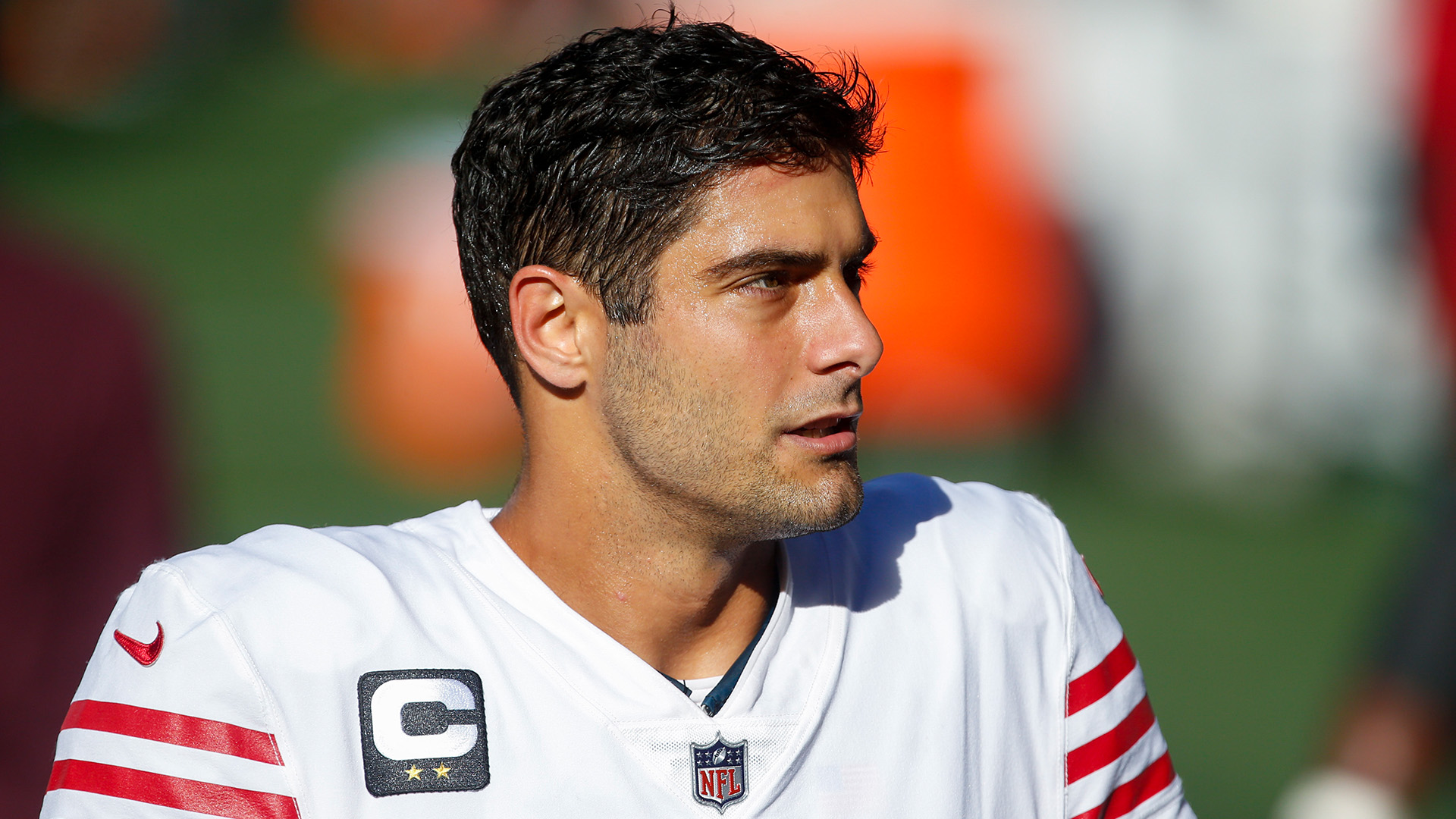 Jimmy Garoppolo shows up to 49ers training camp wearing a George Kittle  shirt