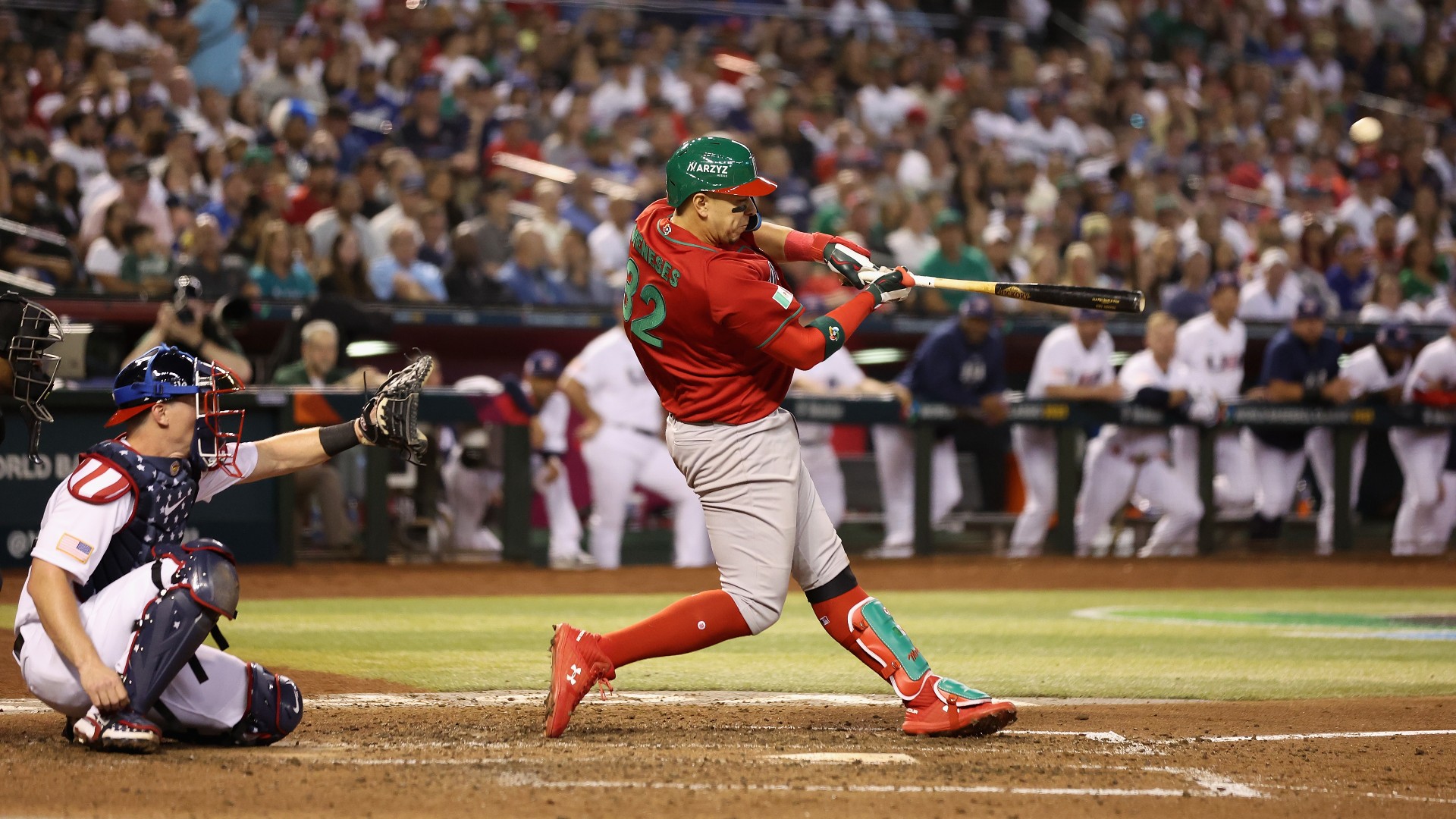 Meneses homers twice, Mexico clobbers U.S. in World Baseball Classic –  Orange County Register