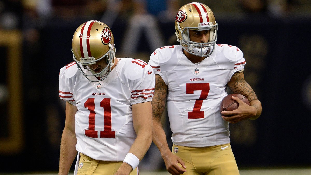 How Kaepernick's rise in 2012 season could help Kyle Shanahan with 49ers'  quarterback decision