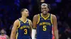 Jordan Poole jubilantly welcomes ex-Warriors teammate Kevon Looney to Pelicans