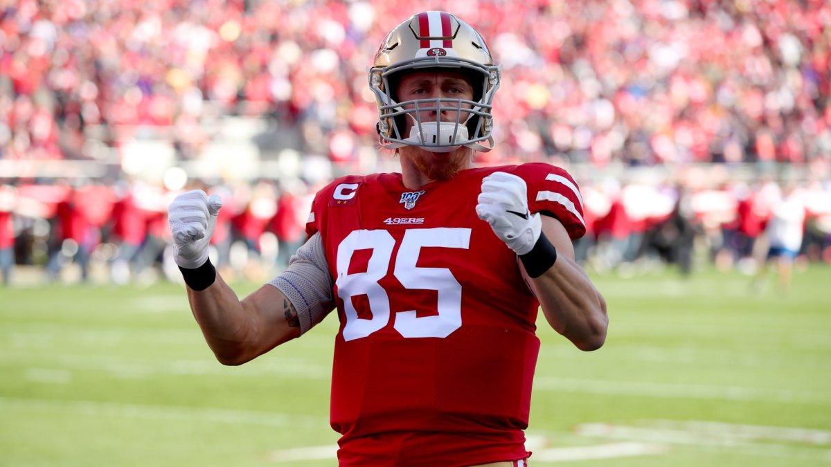 George Kittle likes idea of joining WWE after football