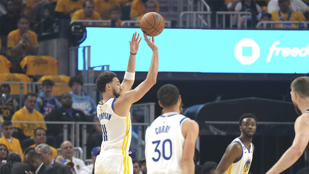 Klay Thompson tweets joke after Trayce's triple vs. Giants