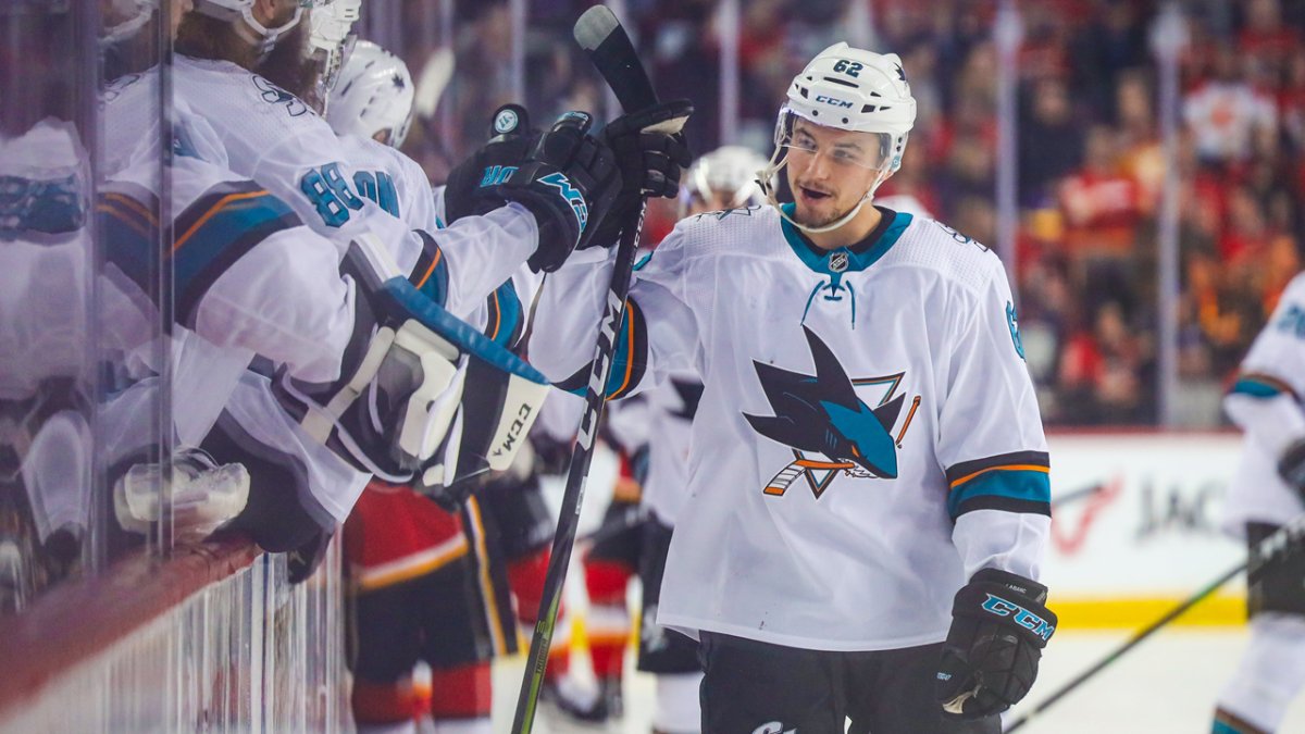 Sharks' Labanc bets big on himself with team-friendly extension - NBC Sports