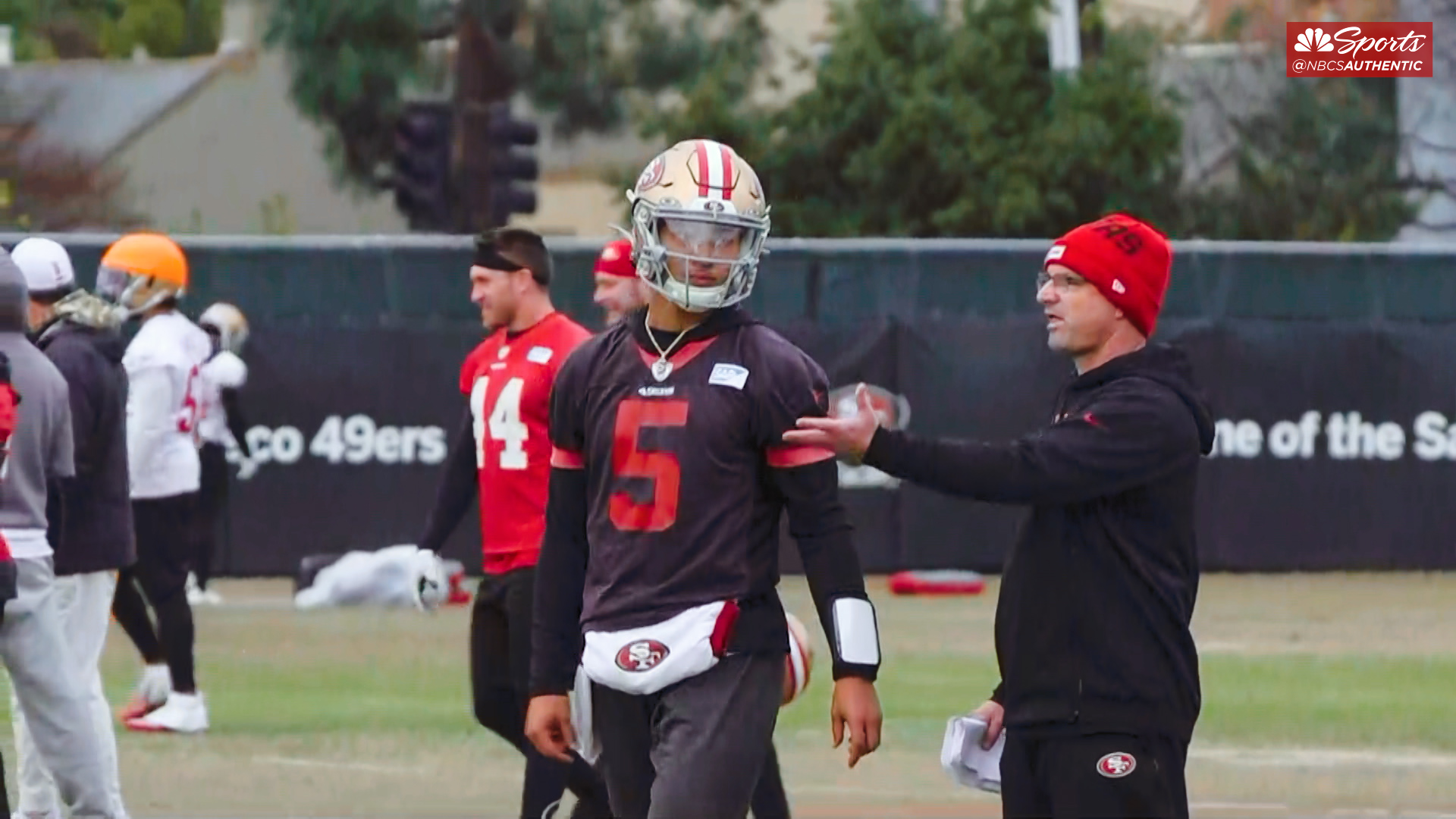 49ers LB Fred Warner explains why being irritating at practice is a good  thing