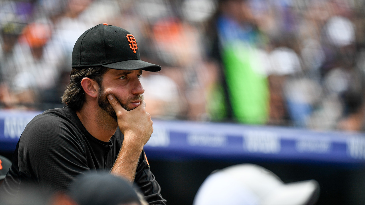 Funny Madison Bumgarner mid-game texts story revealed by Duane Kuiper – NBC  Sports Bay Area & California