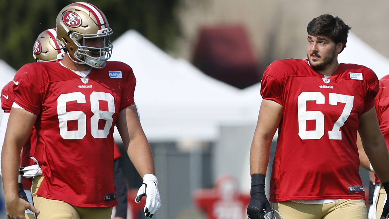 <p>The 49ers thought so highly of McKivitz they looked ahead to the possibility of selecting him in the fourth round of the draft to compete for the starting job at left tackle. At that point, Joe Staley informed the 49ers he was retiring. And the 49ers had yet to finalize the trade for Trent Williams.</p>

<p>After the 49ers secured Williams, they still were able to select McKivitz in the fifth round.</p>

<p>In McKivitiz's rookie season, the 49ers decided they needed him more at right guard than at either of the tackle spots. He saw significant action the past two weeks, but he will make his first NFL start on Sunday.</p>

<p>Veteran Tom Compton is out after sustaining a concussion during a half-speed walk-through practice this week.</p>

<p>McKivitz’s first NFL start will be memorable. He will be going up against Rams defensive tackle Aaron Donald, a six-time Pro Bowl selection and two-time NFL Defensive Player of the Year.</p>
