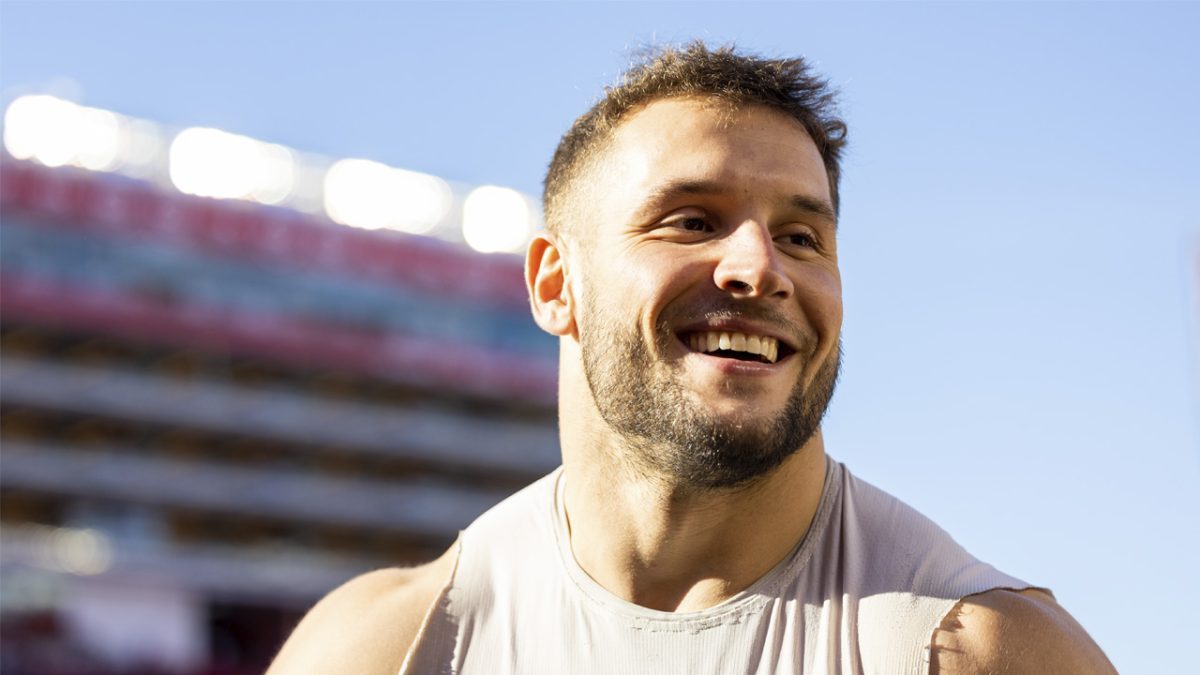 49ers Announce 2024 NFL Schedule With Viral Nick Bosa Fan Impression ...