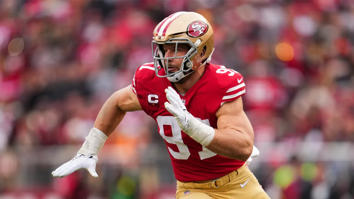 Nick Bosa contract holdout: 49ers DE not with team, expected to