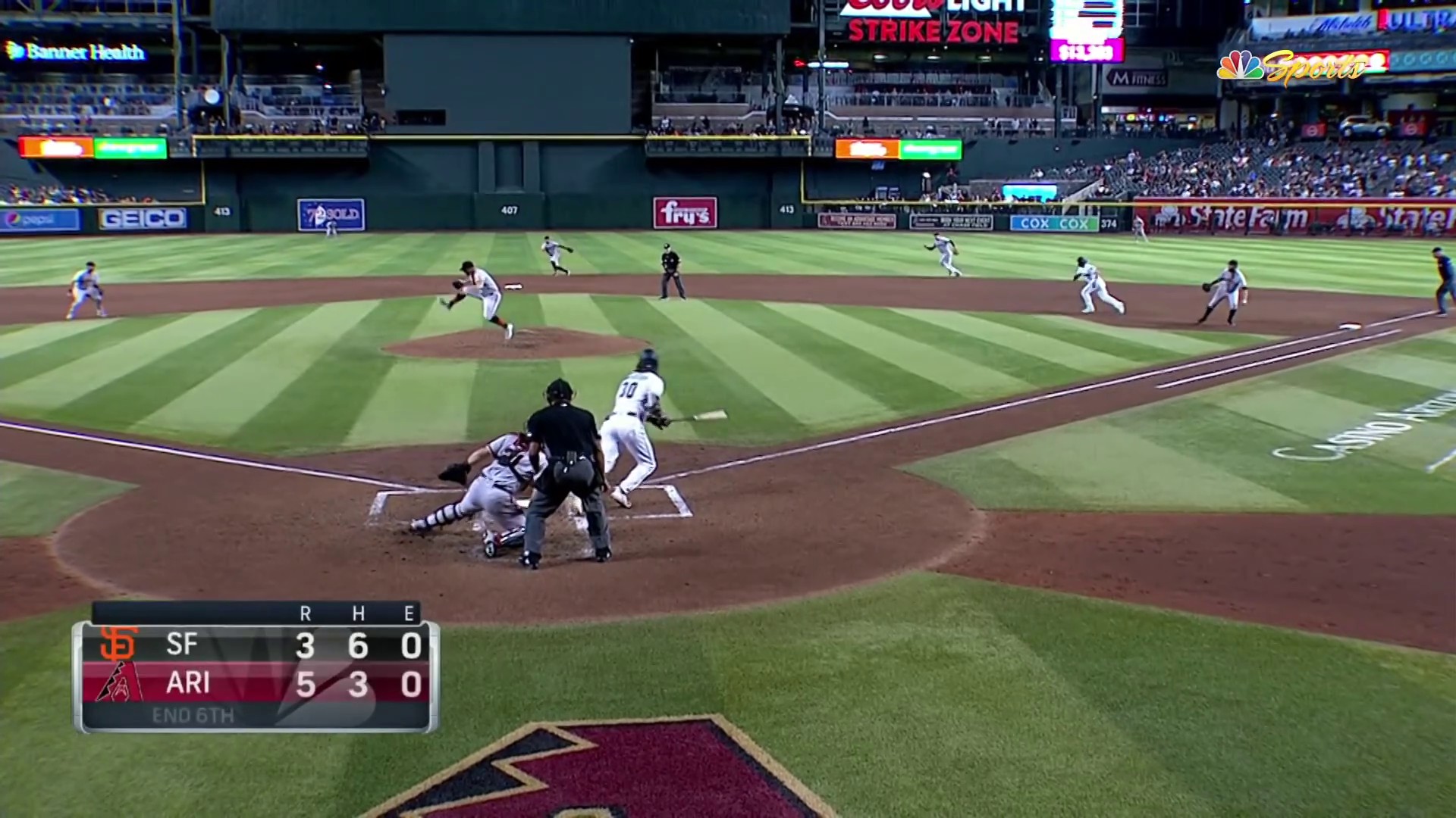 LOOK: Giants' Carlos Rodon kicks bat in dugout that hits teammate