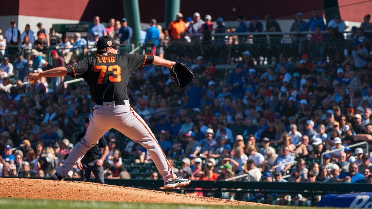Giants trade lefty Long to A's for cash considerations – NBC