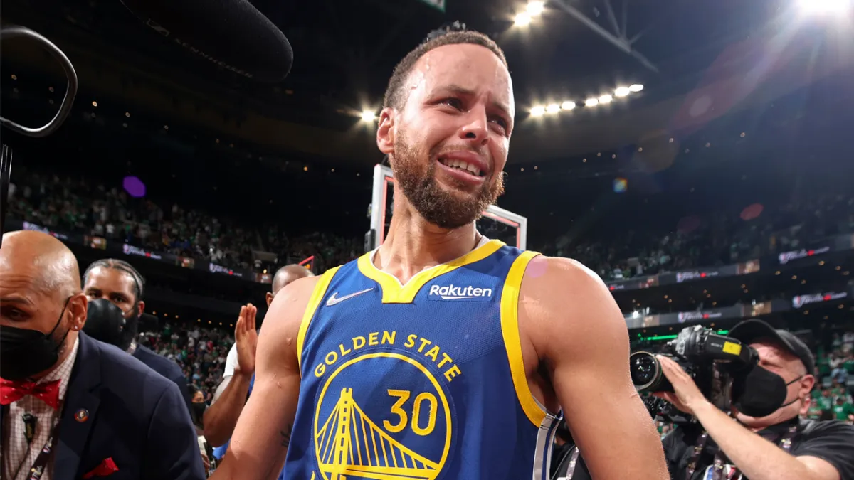 Steph Curry details emotion behind ‘ugly tears’ of 2022 NBA Finals win ...