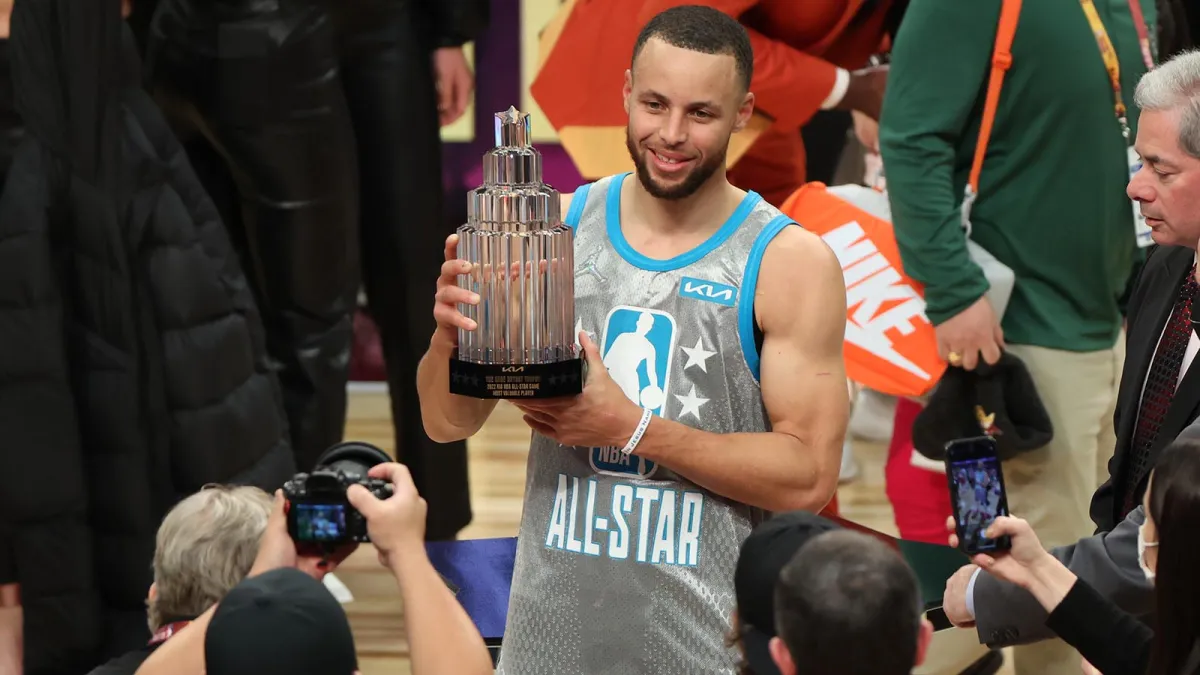 Steph Curry named 2022 NBA AllStar Game MVP after record performance