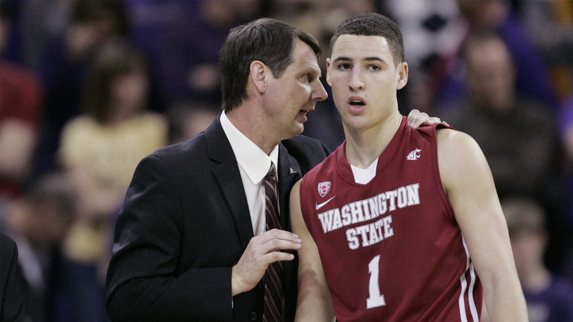 <p><strong>Pre-draft comparable: </strong>Marco Belinelli<br />
<strong>Key line: </strong>"Plays well off the ball. Stays active. Works hard to create scoring opportunities. Understands how to create shots for himself off the ball coming off screens." -- <a href="https://www.nbadraft.net/players/klay-thompson/">Aran Smith, April 22, 2011</a></p>

<p>When the Warriors drafted Thompson, Belinelli -- himself a former Golden State draft pick (No. 18 overall in 2007) -- had just averaged what was a career-high 10.7 points per game on what was a career-best 41.4 percent shooting from beyond the arc. The latter mark was top 20 in the NBA among qualifying players that season.</p>

<p>Belinelli was the San Antonio Spurs' eighth man when they won the title in 2014, which doesn't seem like an unreasonable level for a player taken in the middle of the first round -- as Thompson was projected to be in 2011. Thompson shot below 40 percent from 3 in two of his three seasons at Washington State, so it wasn't a given he'd never fall below that line shooting from three feet further out in the pros.</p>

<p>Still, Thompson has consistently shot at a clip Belinelli only reached in his best seasons, and <a href="https://www.nytimes.com/2019/05/02/sports/klay-thompson-warriors-defense.html">his development on defense</a> is what made the "Splash Brother" exceed expectations. Thompson told The New York Times' Scott Cacciola last year that he focused on his defense in part because of Curry's offensive dominance. That's the kind of team-specific circumstance which makes projecting prospect's futures so difficult and, at times, futile before the draft.</p>
