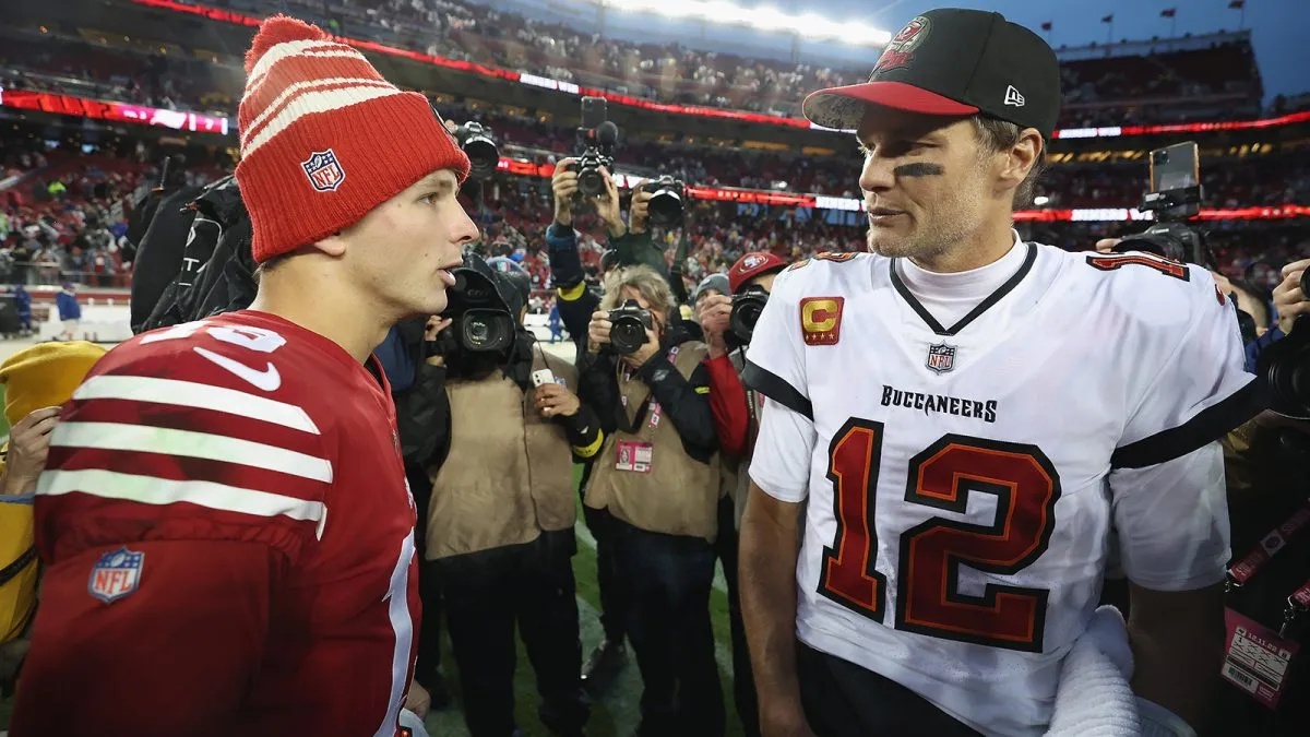 يكشف بروك بوردي أن 49ers أرادوا توم برادي ليكون بداية موسم 2023 NFL – NBC Sports Bay Area & California