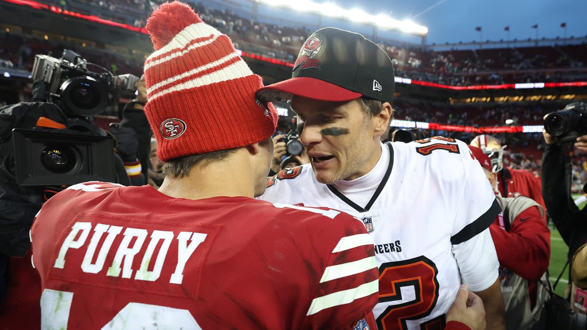 Kyle Shanahan bestätigt Brock Purdys Gespräch über die Verfolgung von Tom Brady durch die 49ers – NBC Sports Bay Area & Kalifornien