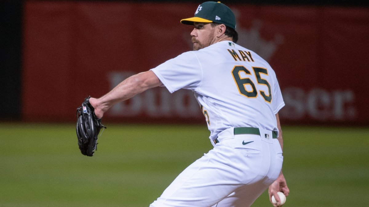 Athletics place Trevor May on IL with anxiety, make other roster moves
