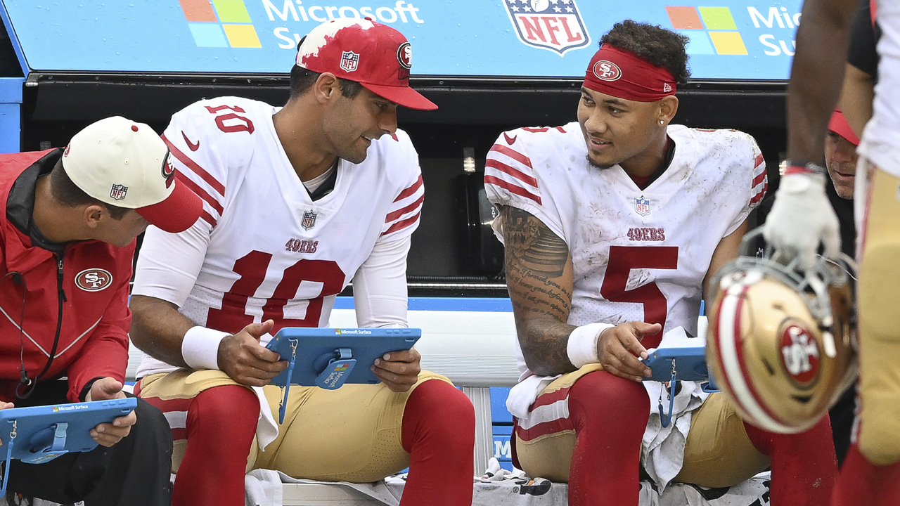 Jimmy G Believes Trey Lance 'Has a Bright Future' With 49ers