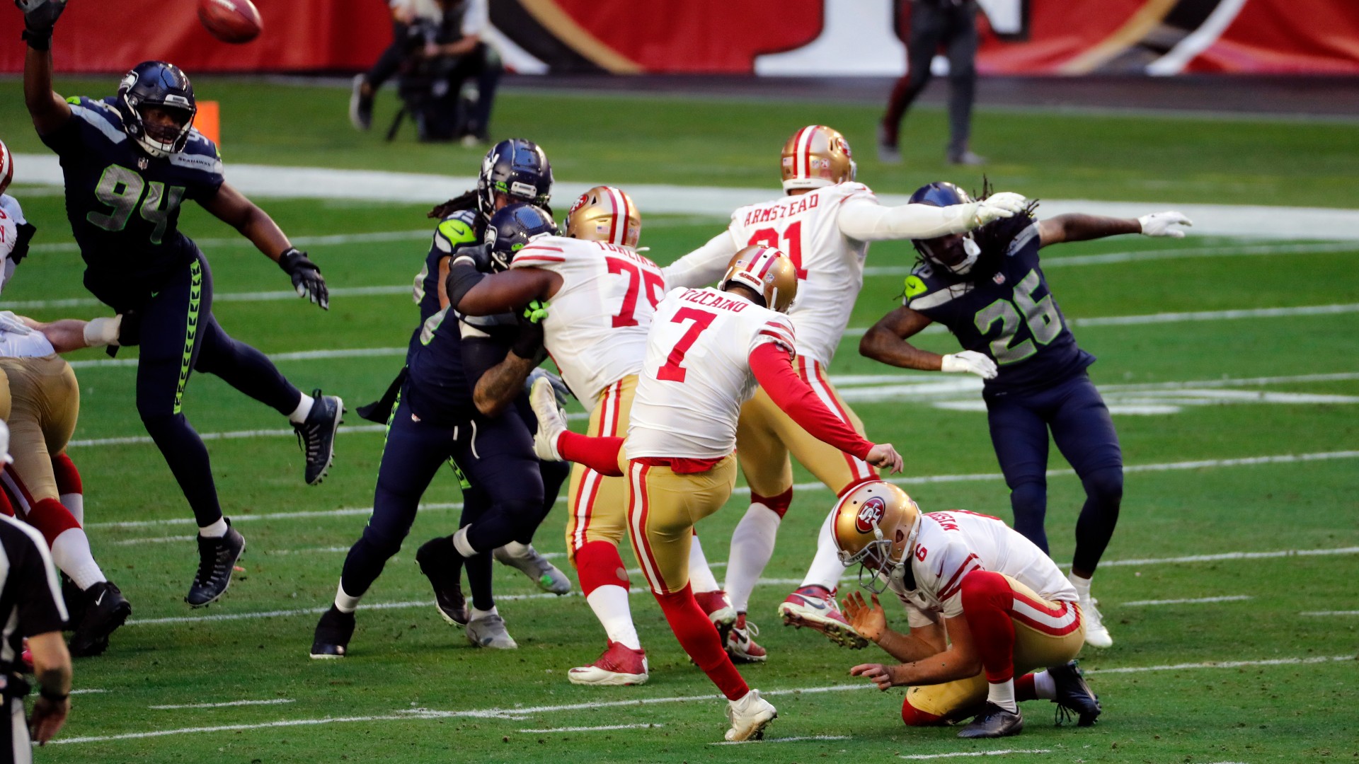 Report: Cowboys Add Former 49ers Kicker Tristan Vizcaino To Practice ...