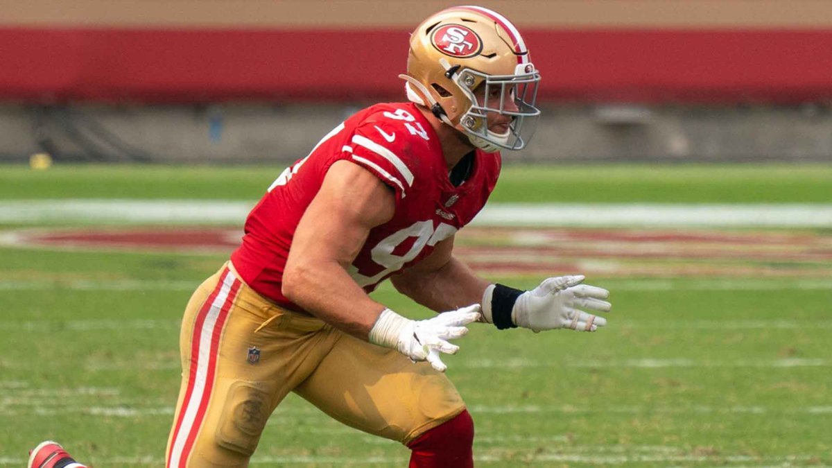 49ers' Nick Bosa captures NFL award for November dominance