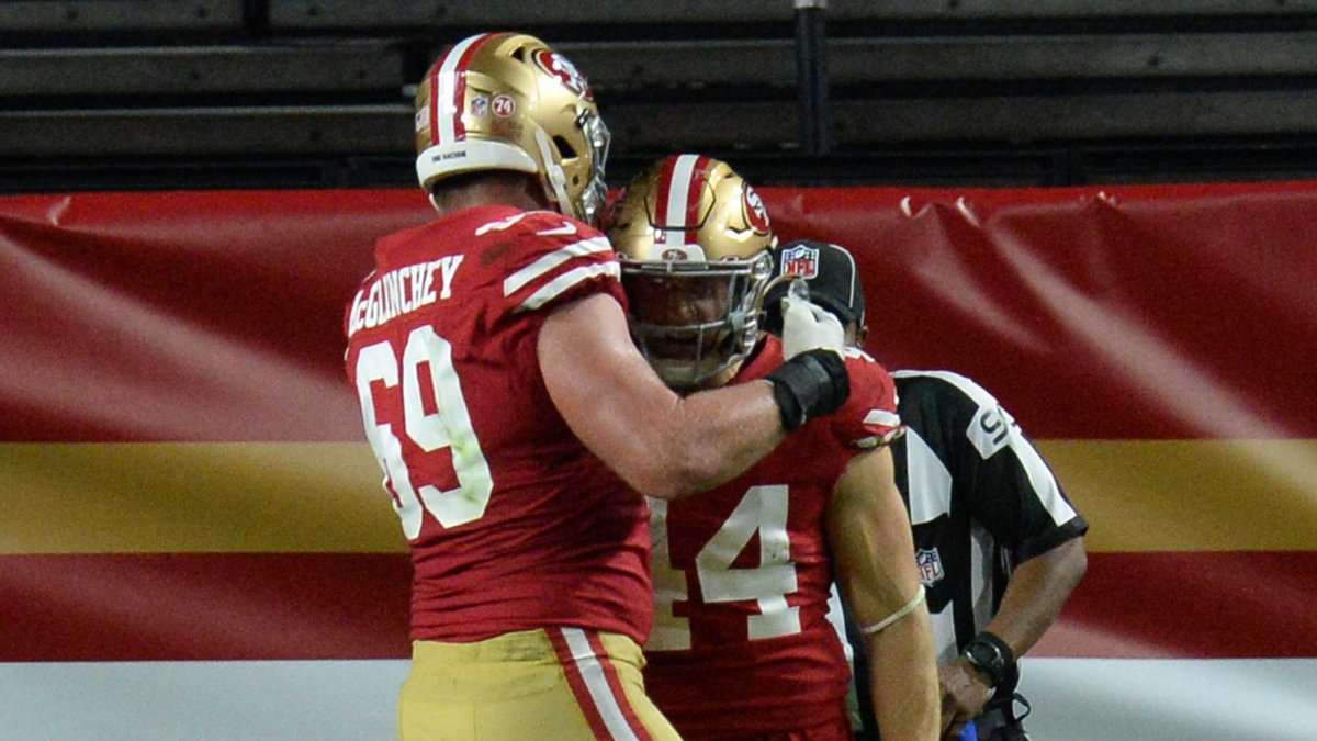 Shortest NFL player, tallest NFL player active on teams in 2022 NBC