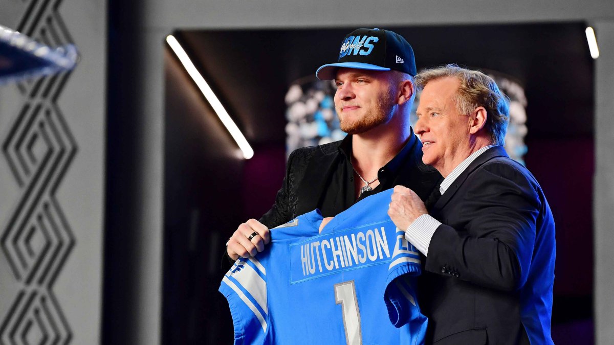 Aidan Hutchinson reflects on what being the No. 1 pick means to