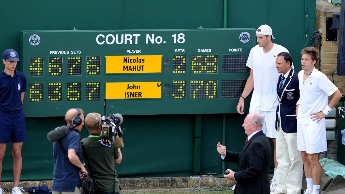 Looking back at the longest tennis matches ever NBC Sports Bay Area