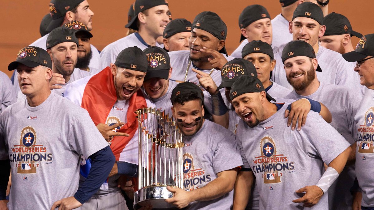 Original 2022 World Series Champions Houston Astros Level Up 2017