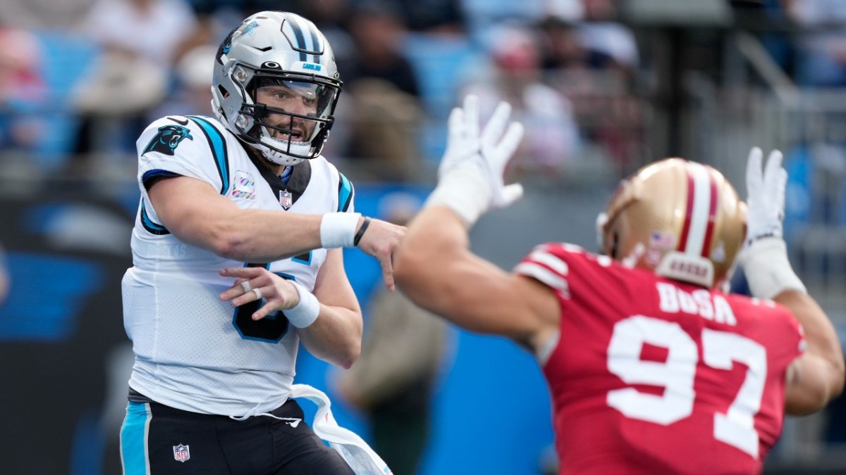 Panthers Cut QB Baker Mayfiled, 49ers Not Interested 