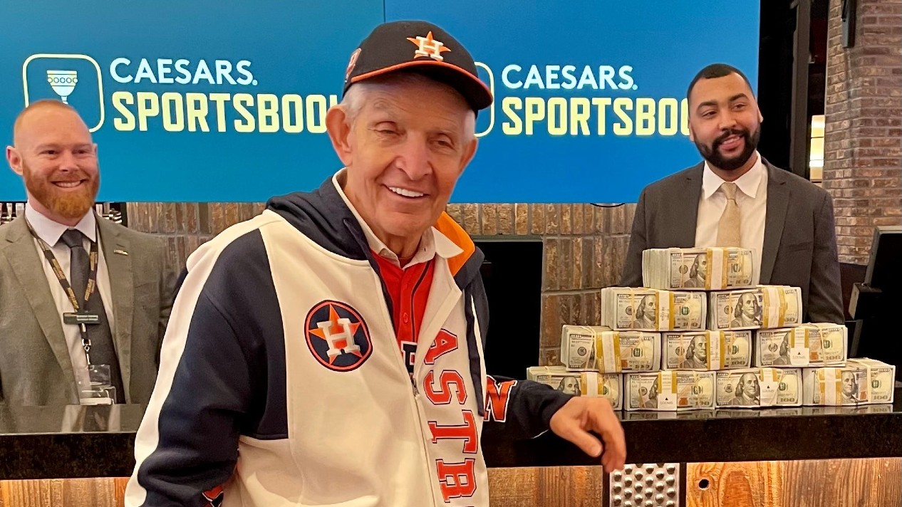 Mattress Mack' places biggest legal sports bet in history on