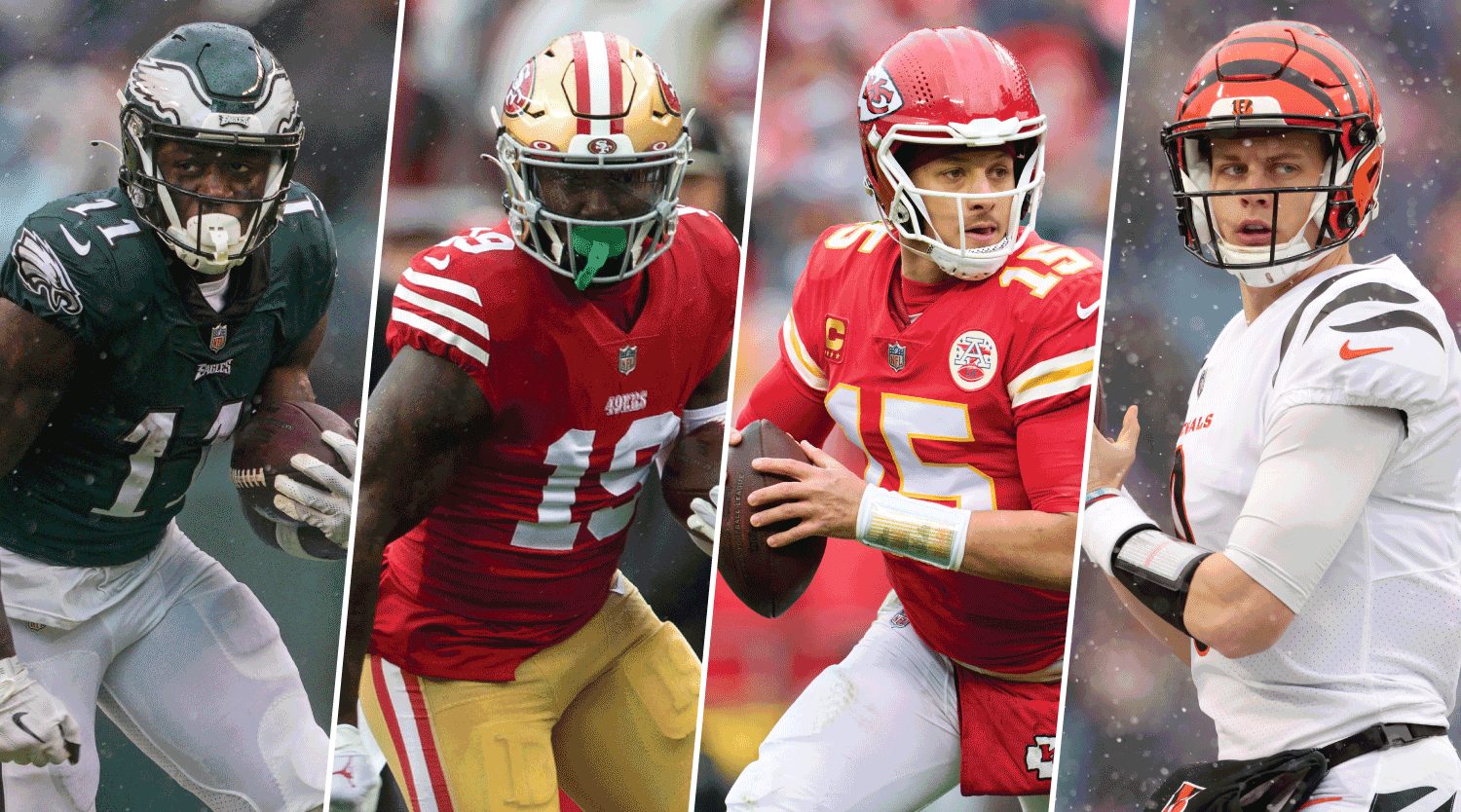 Top 10 NFL players of 2023: Mahomes, Burrow, Kelce top Nick