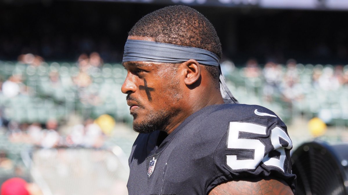 Tahir Whitehead named Raiders nominee for Walter Payton NFL Man of the Year  Award presented by Nationwide