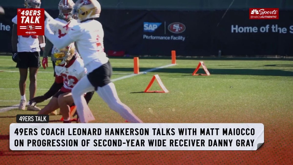 49ers' Hankerson details how Danny Gray can make an impact next season –  NBC Sports Bay Area & California