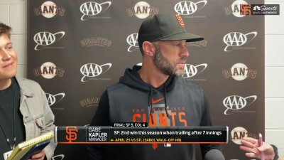 Giants fire manager Gabe Kapler with 3 games left in his 4th season