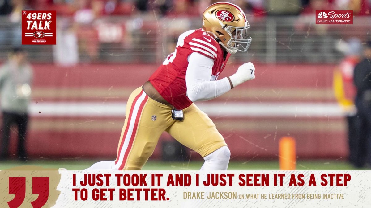 49ers' Drake Jackson shares what he learned from challenging rookie season  – NBC Sports Bay Area & California