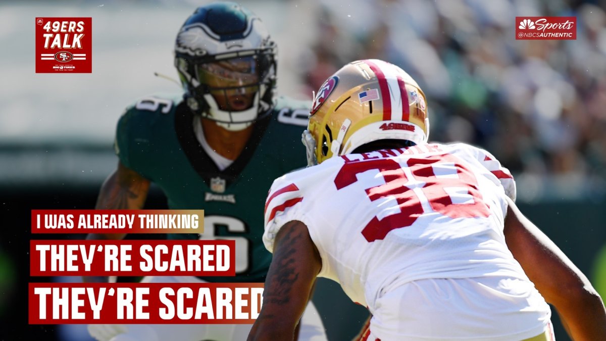 49ers' Deommodore Lenoir credits 'hyena senses' after early interception –  NBC Sports Bay Area & California