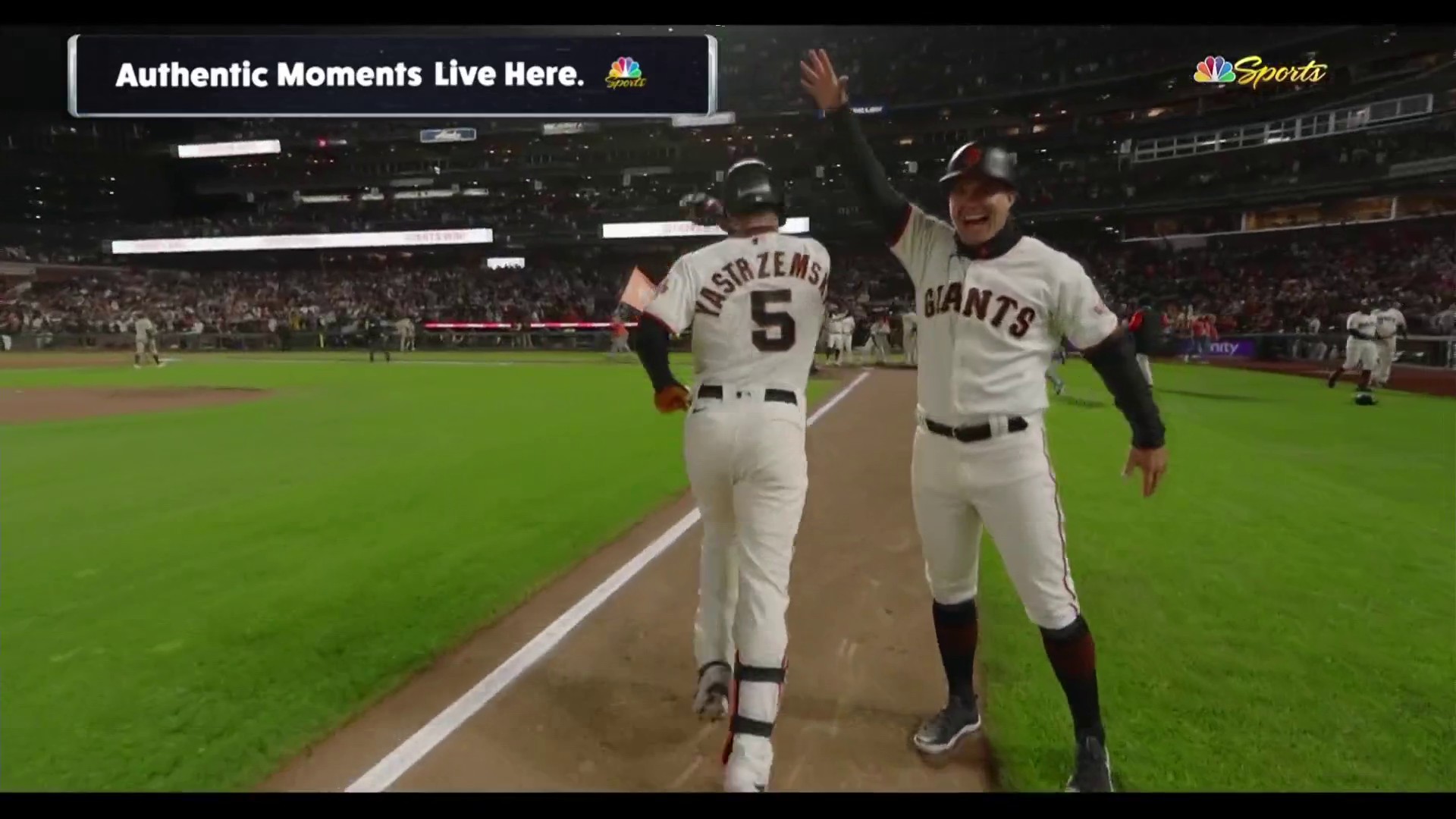 Mike Yastrzemski walk off grand slam in 2023