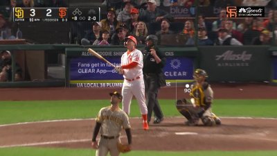 Giants' Joc Pederson crushes solo homer to tie game in eighth vs. Padres –  NBC Sports Bay Area & California