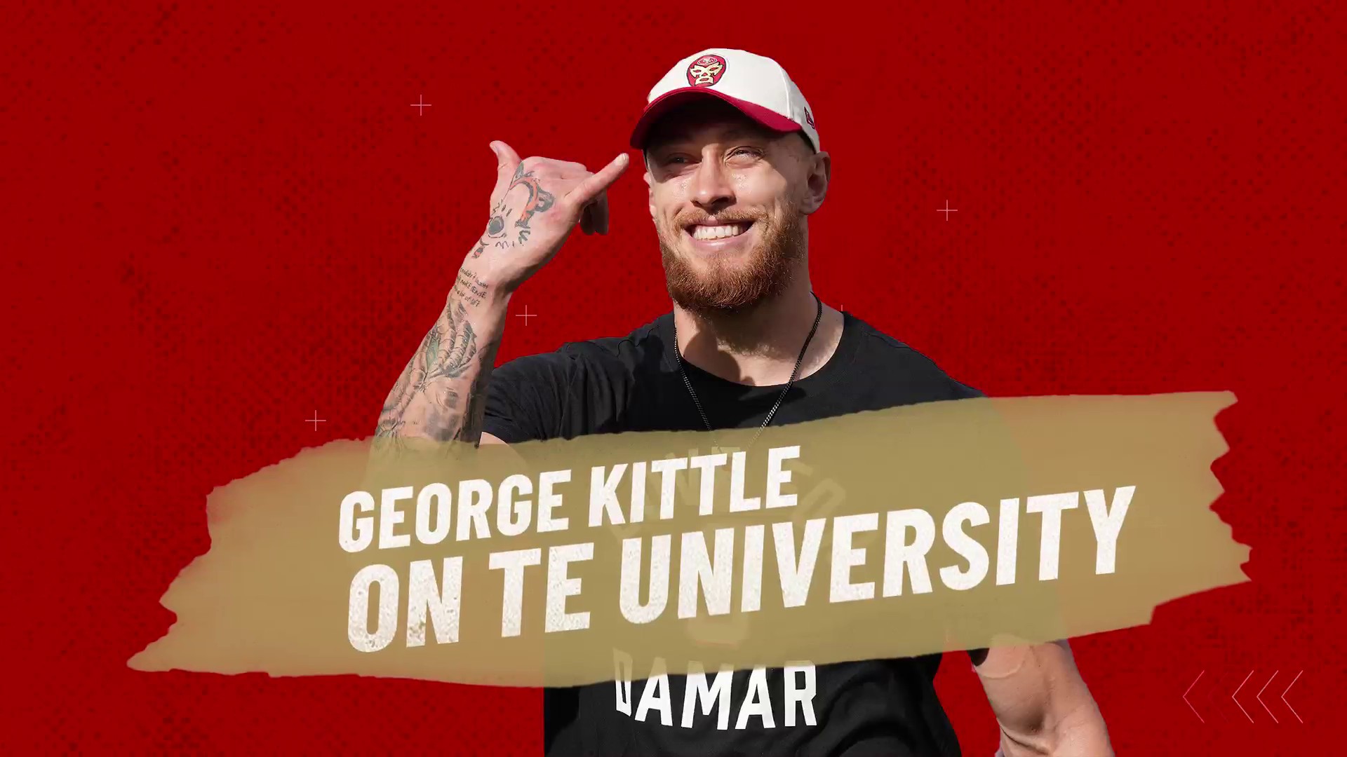 george kittle tight end university