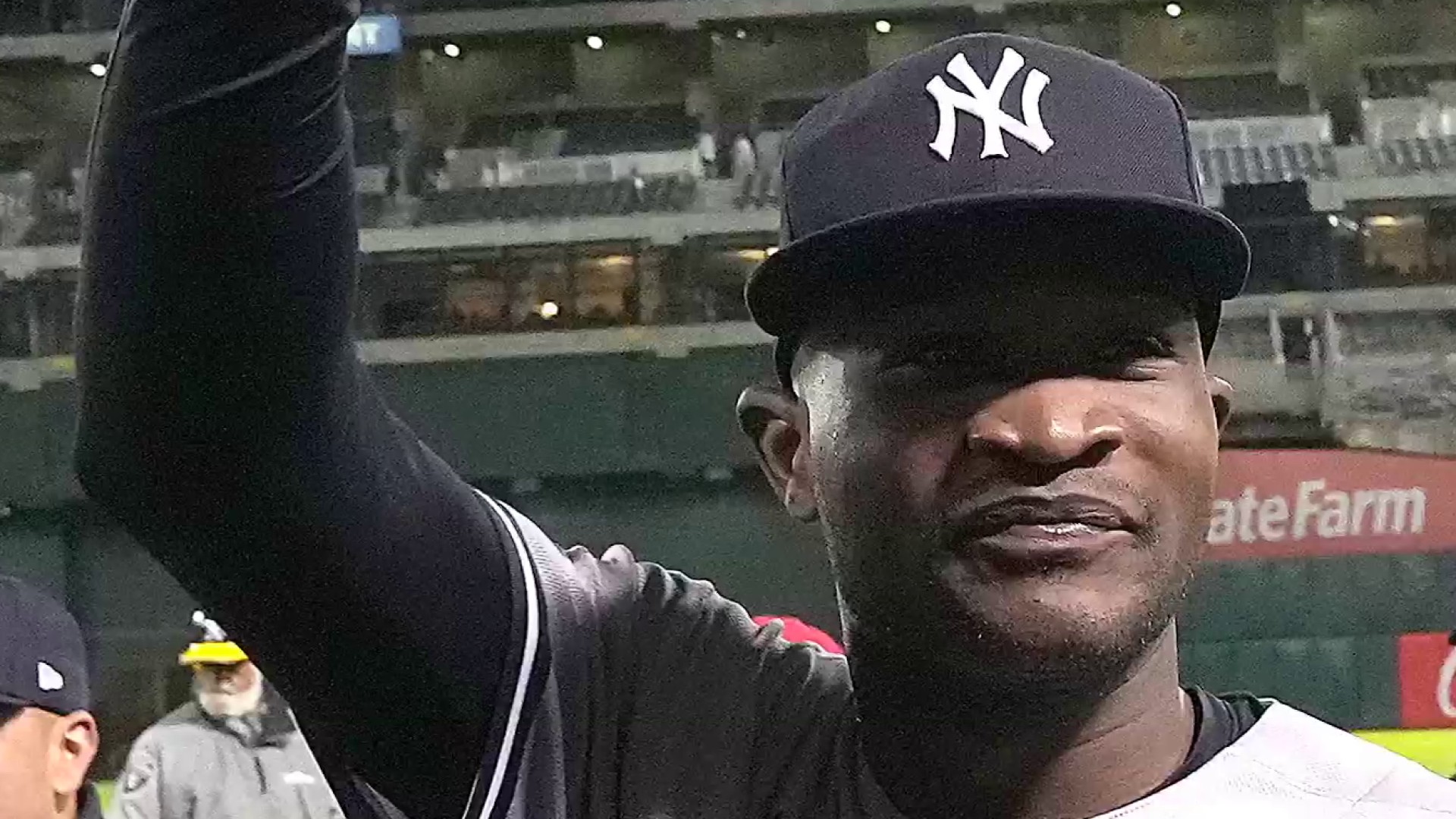 Domingo German pays tribute to his passed uncle after the Yankees