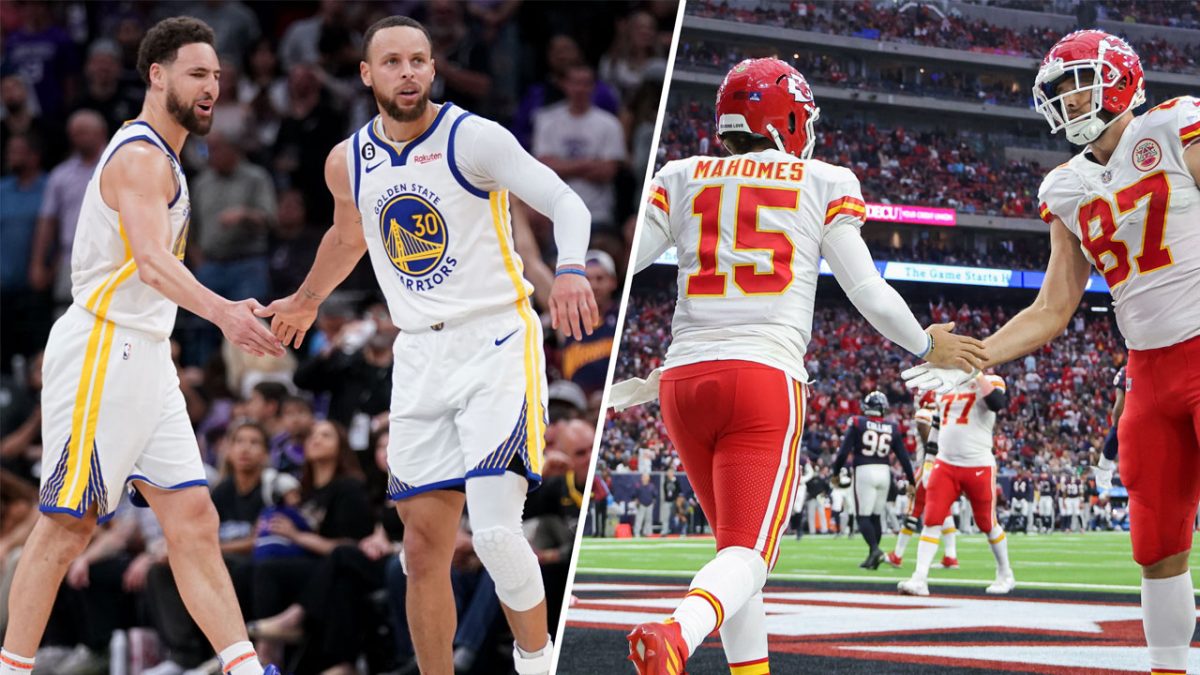 Patrick Mahomes, Travis Kelce to Play Steph Curry, Klay Thompson in The  Match