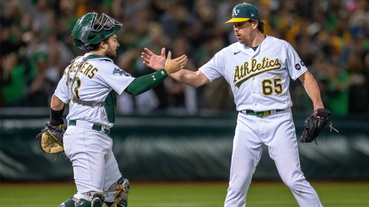 Athletics fans’ deafening voices, support felt by team in win over Rays