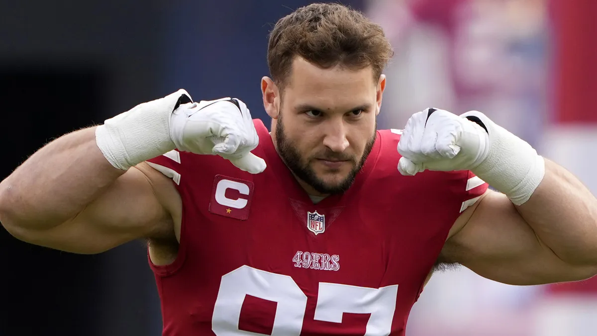 49ers DE Nick Bosa: 'I'm by far in the best shape that I've ever