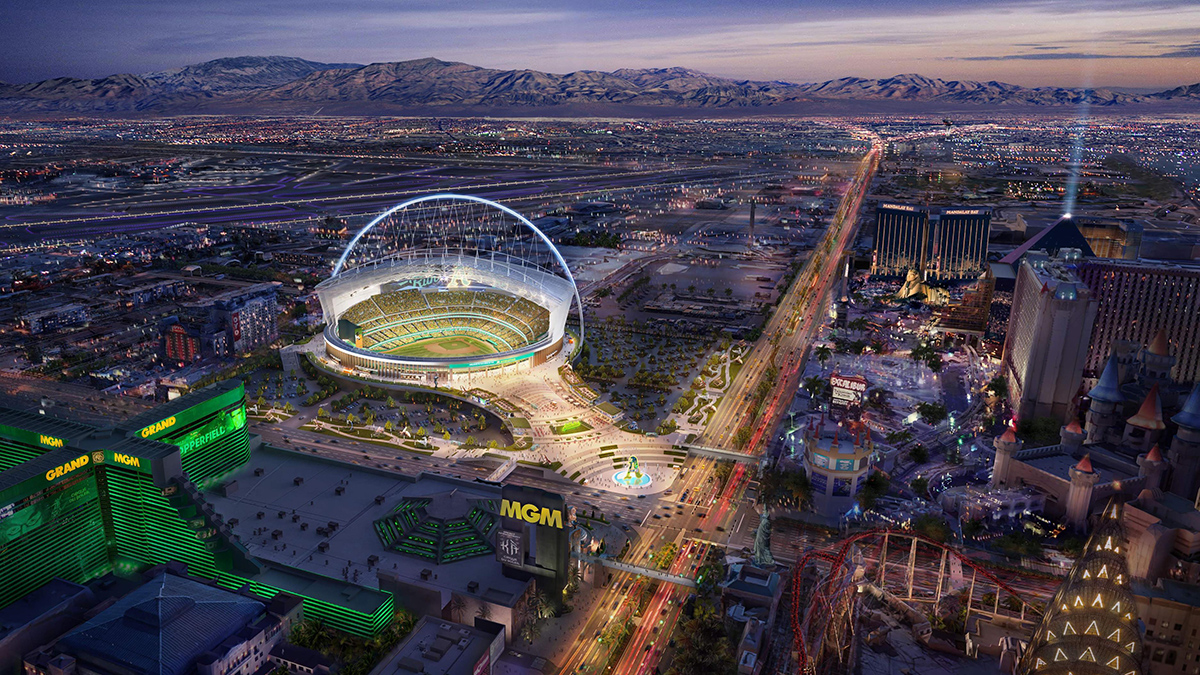 Oakland Athletics purchase land for new stadium in Las Vegas - NBC