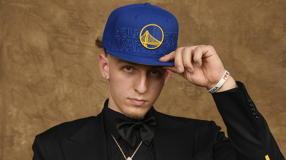 The Golden State Warriors select Brandin Podziemski with No. 19 overall pick