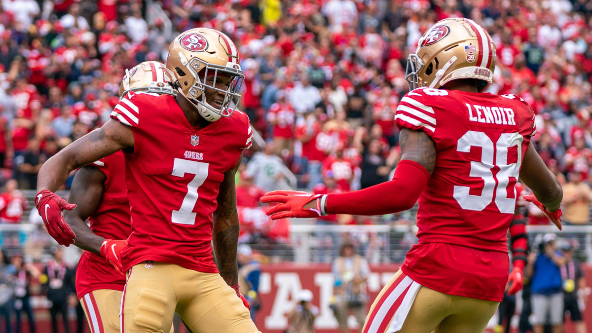 Deommodore Lenoir learning, thriving and leading in 49ers' secondary